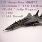 F-14A Tomcat VF-84 JollyRogers 1/144