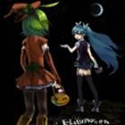 Halloween FL-chan&amp;Miku