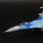 Su-27P &quot;100 Blue&quot; 831st brTA, PS ZSU (Ukrainian Air Force)