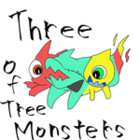 Three of tree monsters