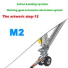 【改定12版】（前方降着装置）サフラン・ランディング・システムズ設計・製造による着陸装置伸縮機構および操向（ステアリング）機構